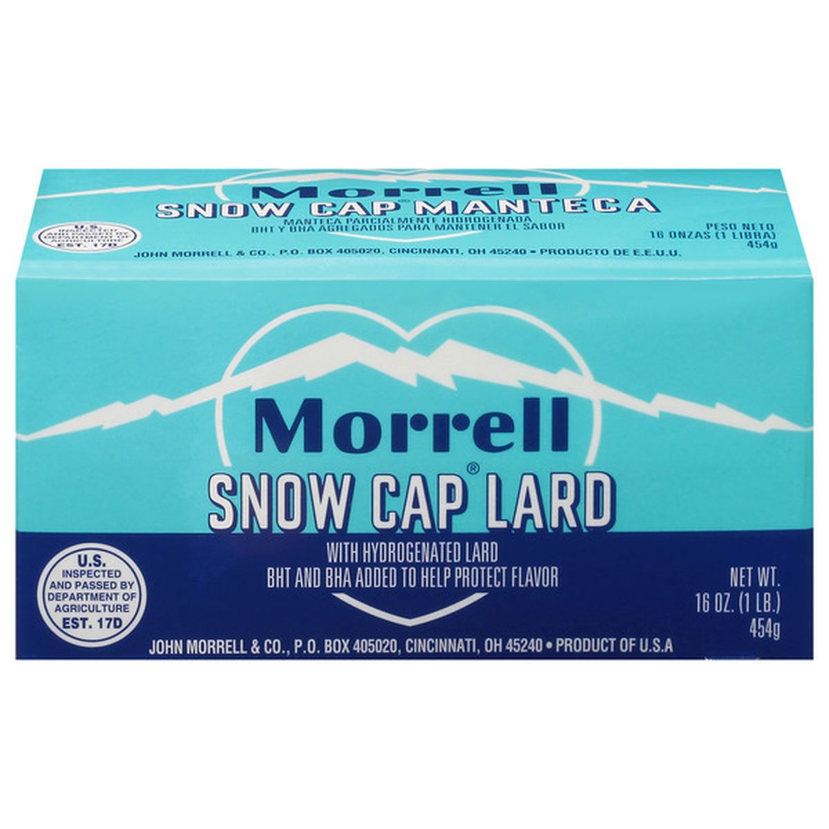 John Morrell Lard, Snow Cap | Fig App