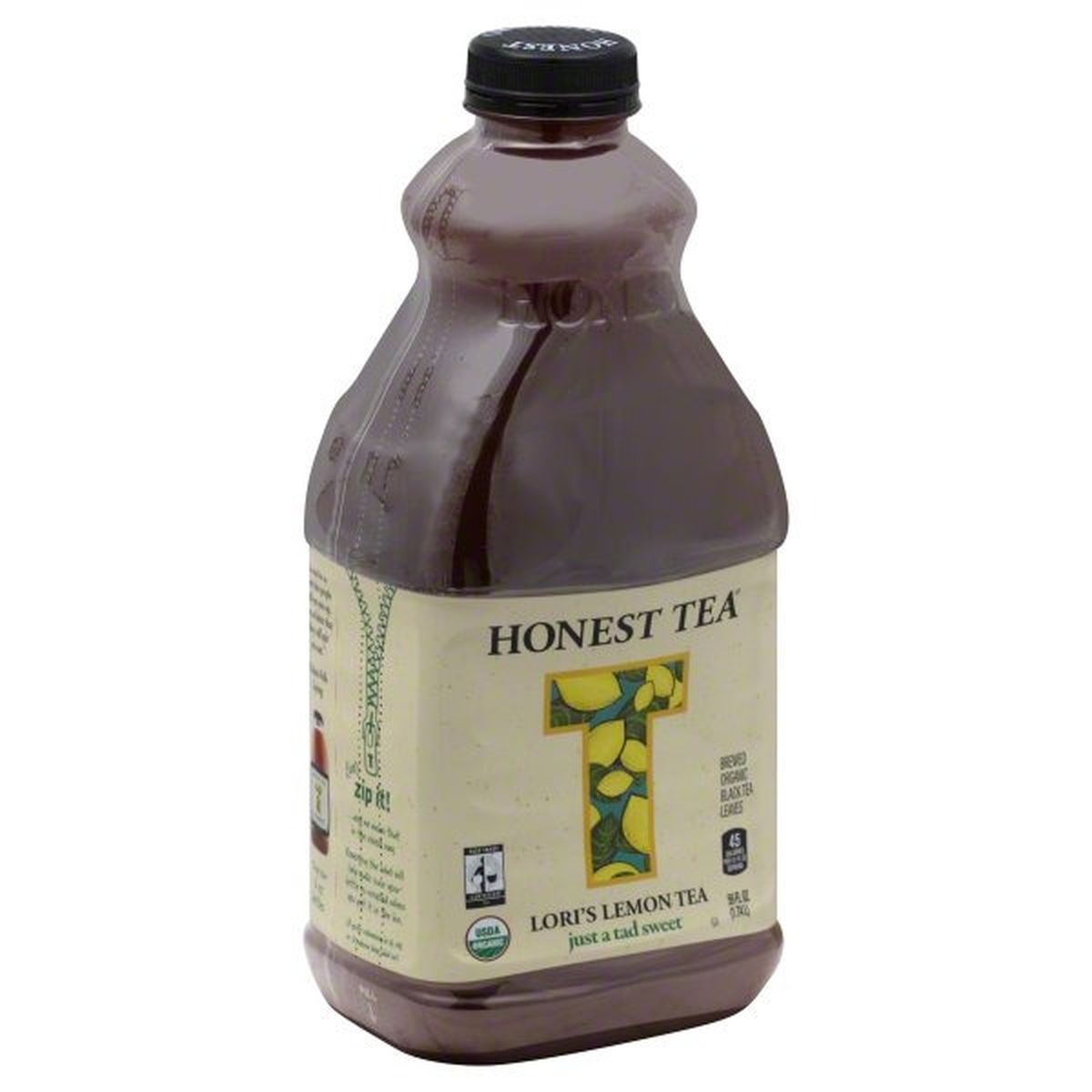 Calories in Honest Tea Black Tea, Lori's Lemon