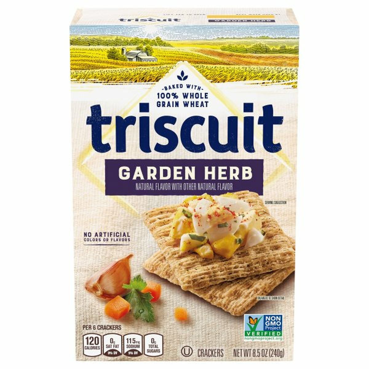 Calories in Nabisco Crackers, Garden Herb