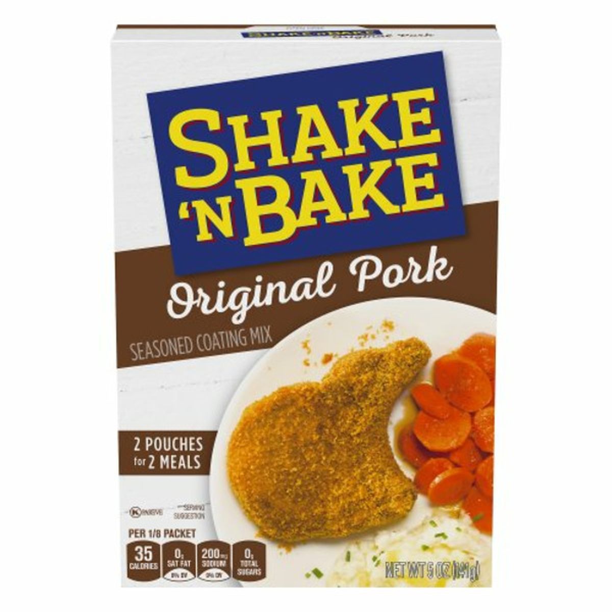 Calories in Kraft Seasoned Coating Mix, Original Pork