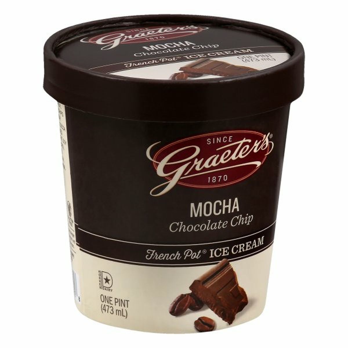 Calories in Graeter's Ice Cream, French Pot, Mocha Chocolate Chip