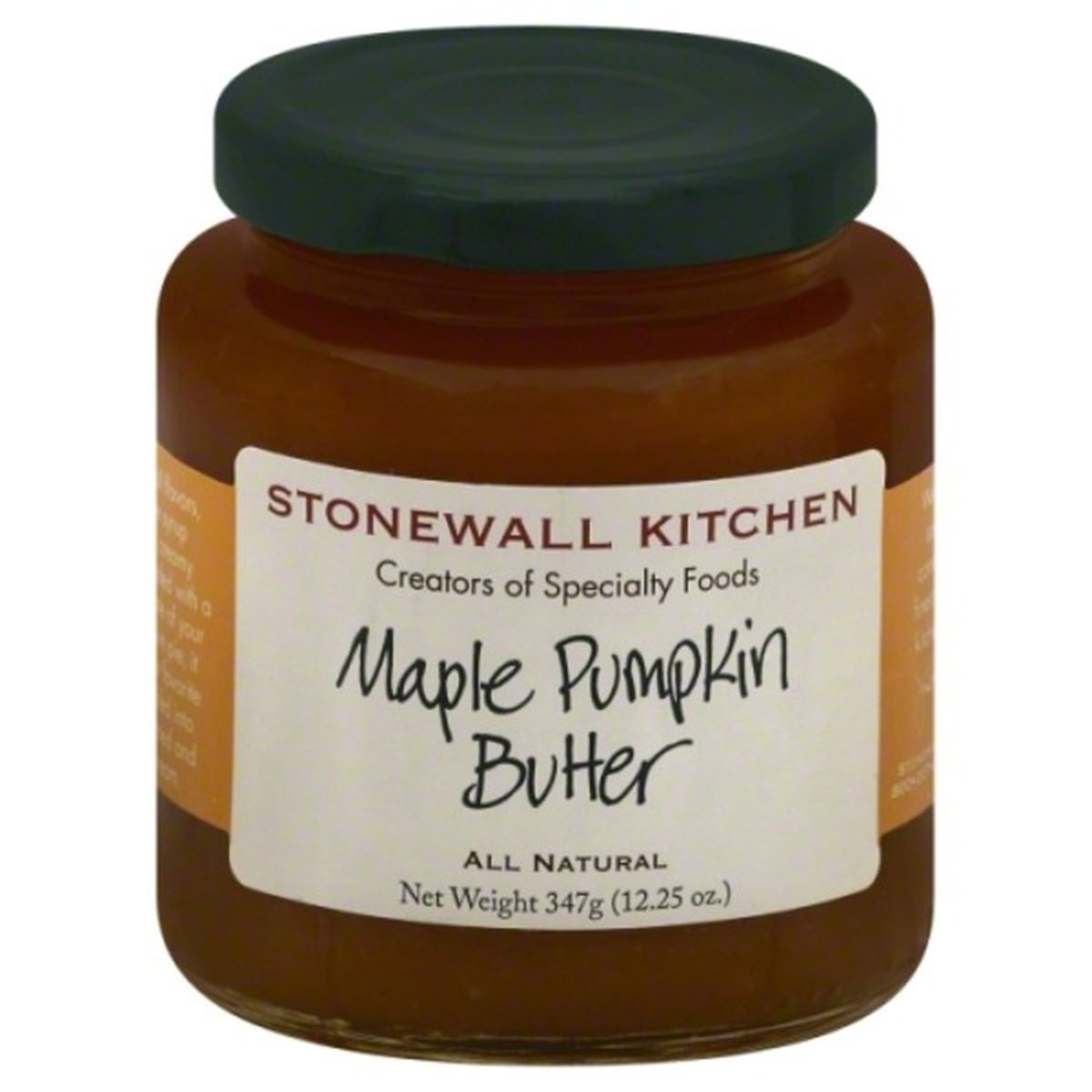 Calories in Stonewall Kitchen Pumpkin Butter, Maple