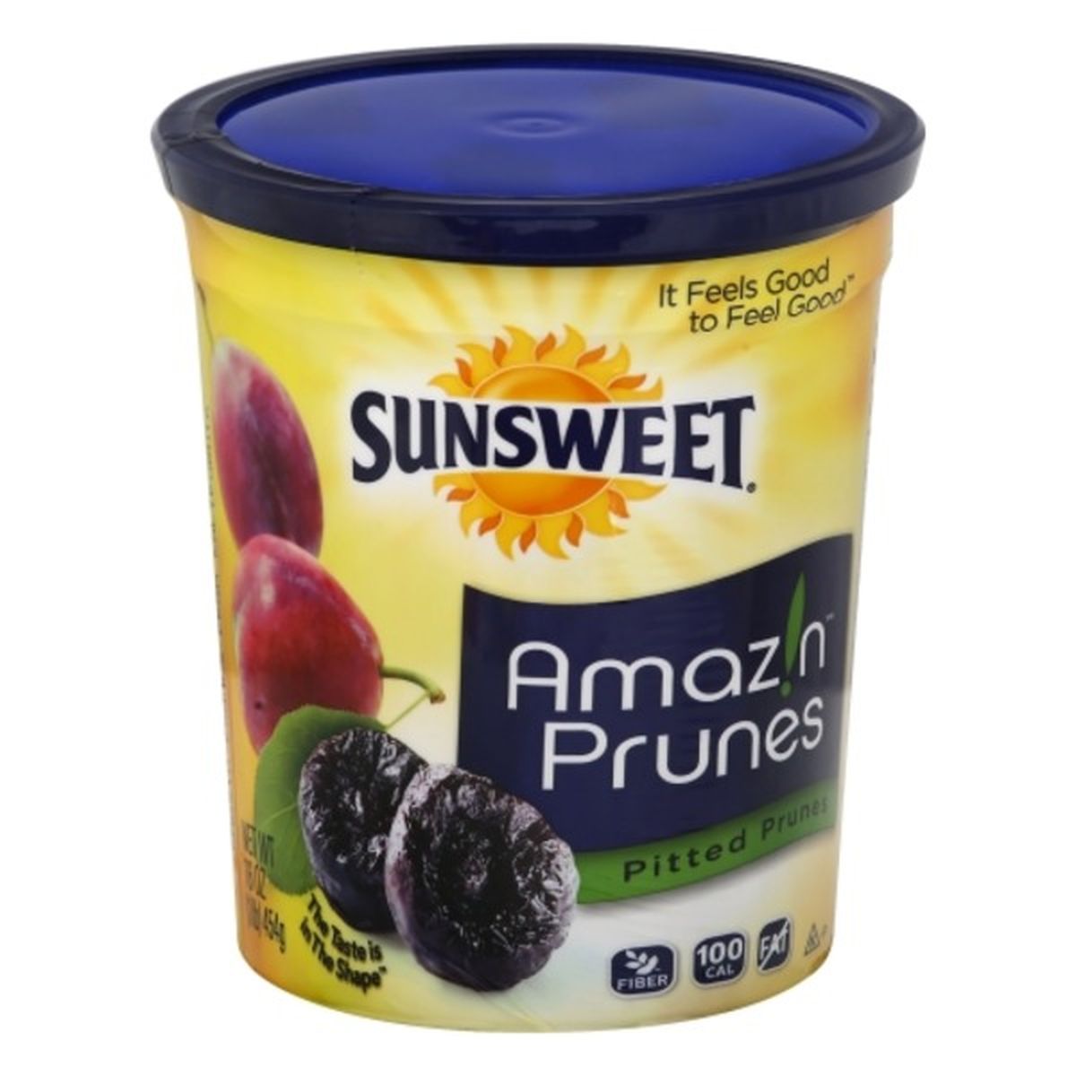 Calories in Sunsweet Amazin Prunes, Pitted