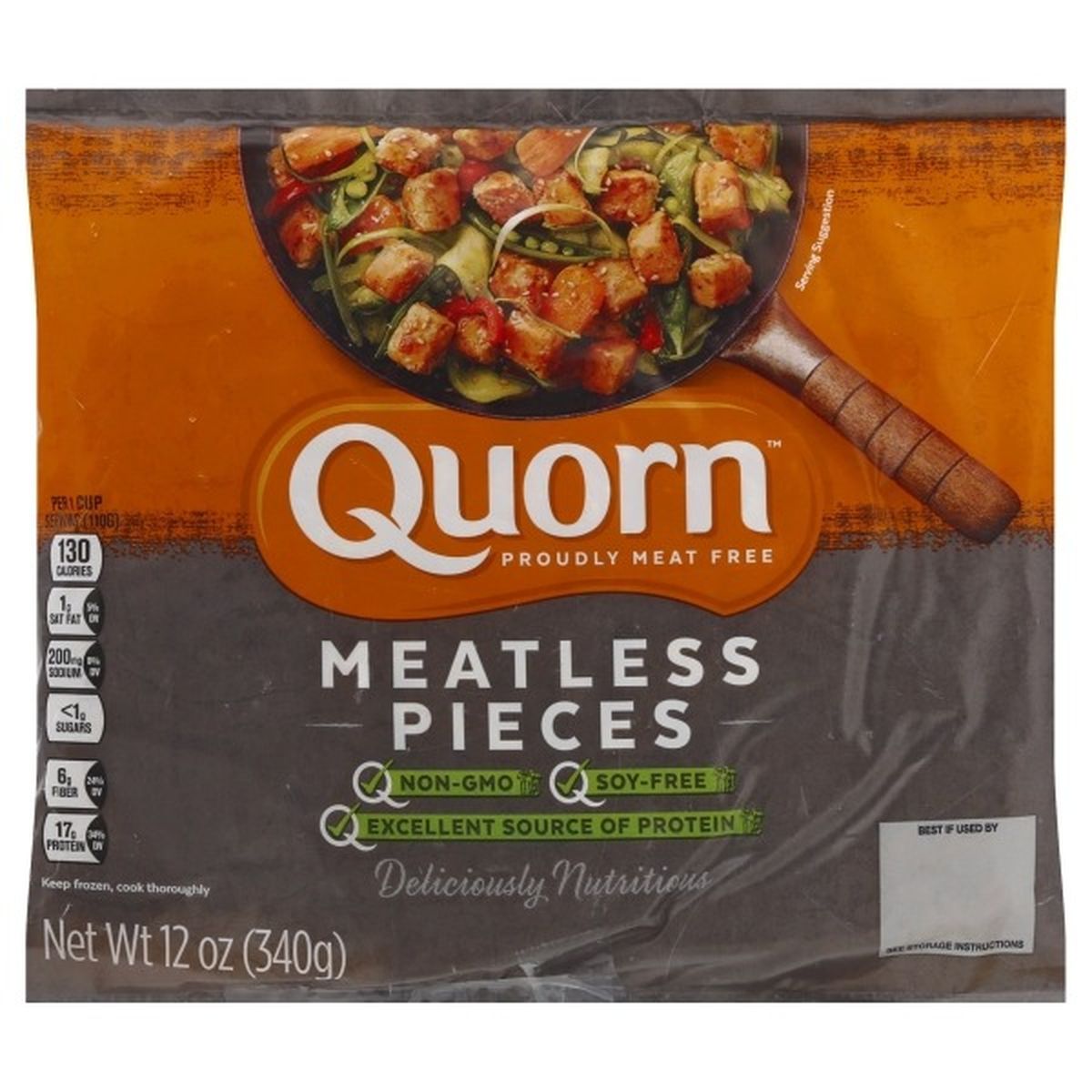 Calories in Quorn Pieces, Meatless