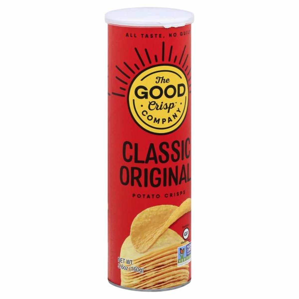 Calories in The Good Crisp Company Potato Crisps, Classic Original