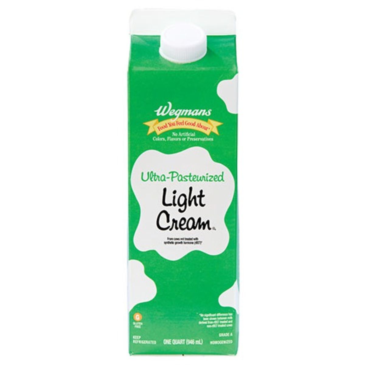 Calories in Wegmans Light Cream