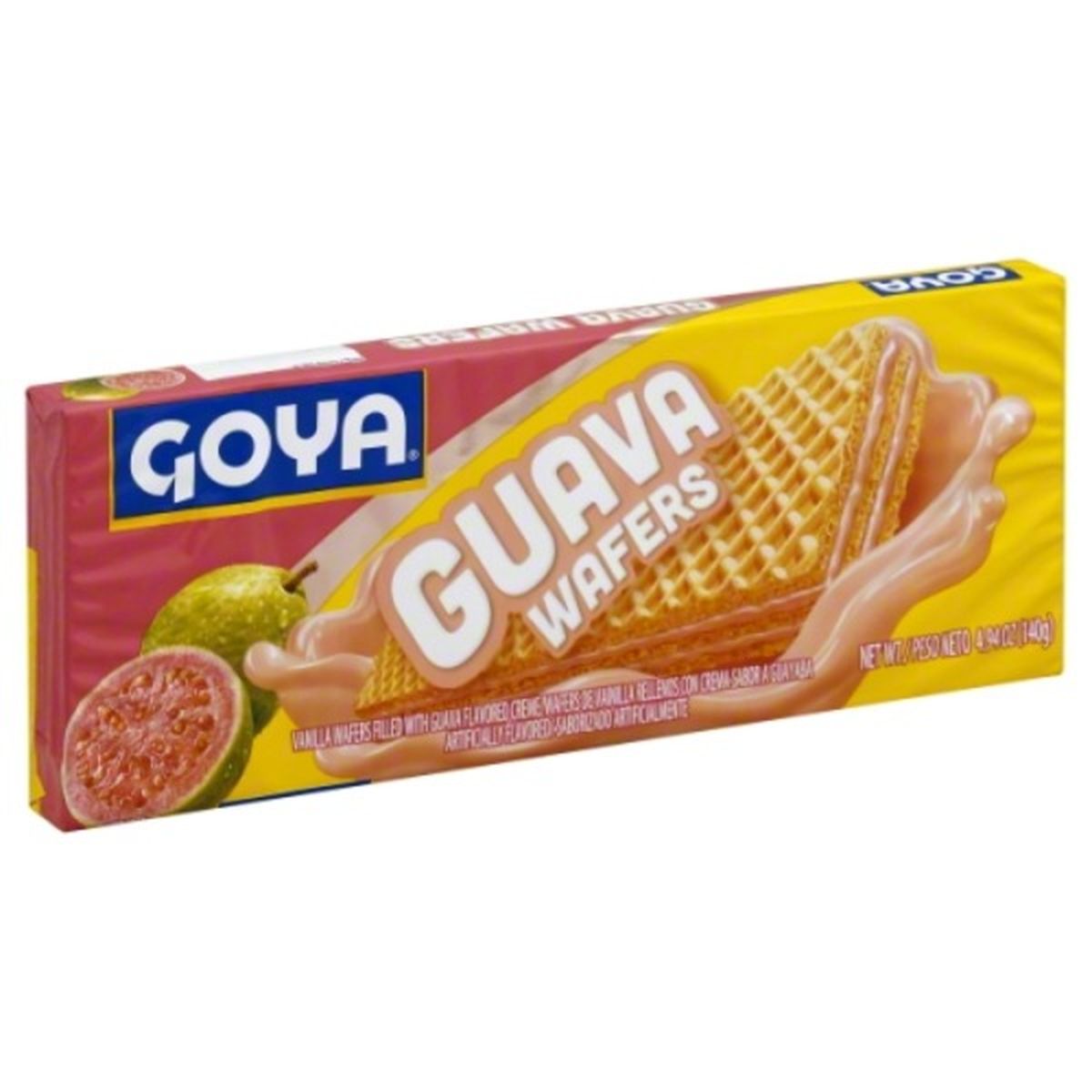 Calories in Goya Wafers, Guava