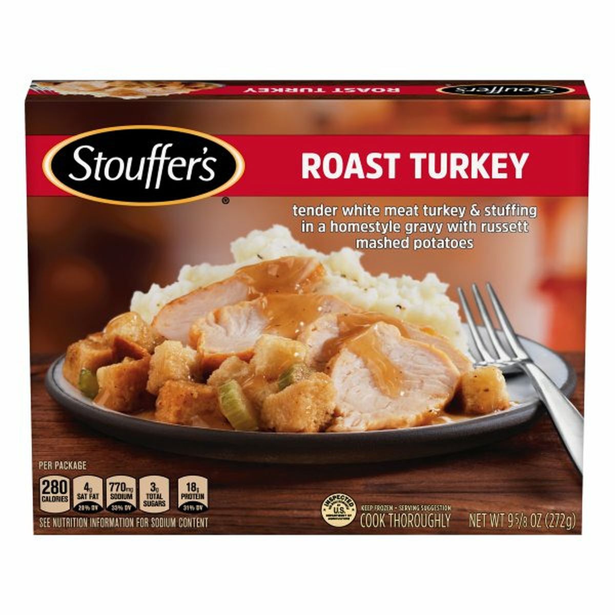 Calories in Stouffer's Roast Turkey