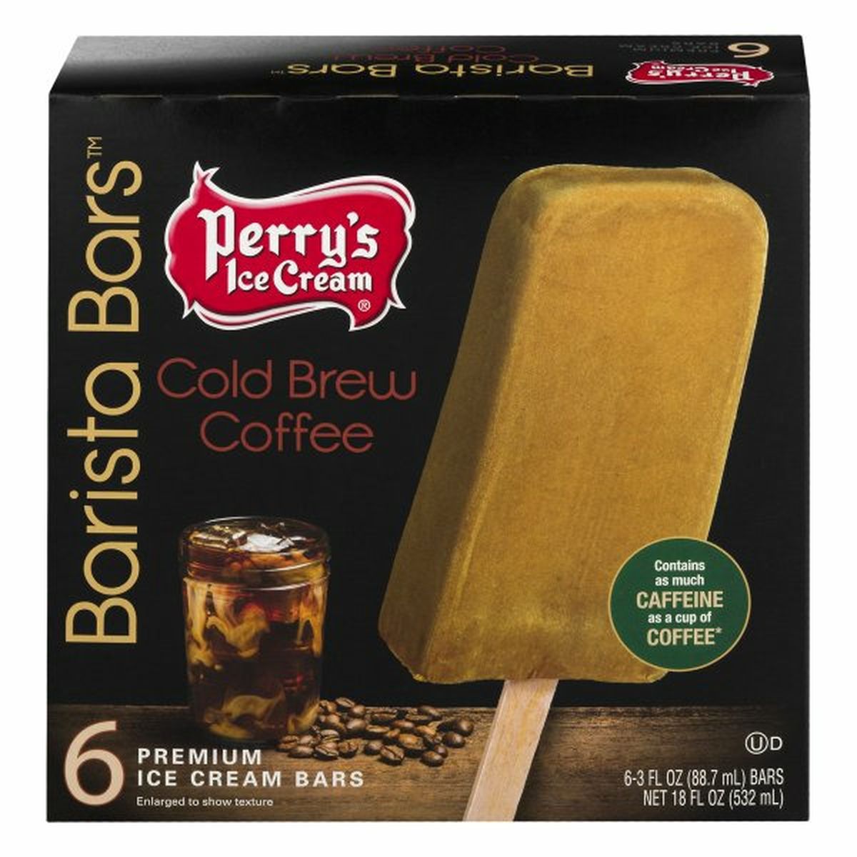 Calories in Perrys Ice Cream Premium, Cold Brew Coffee
