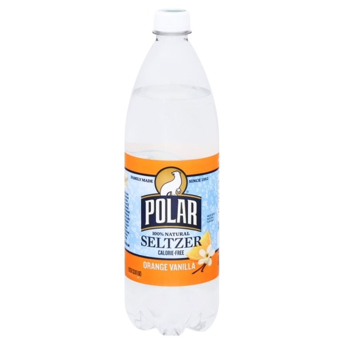 Calories in Polar Seltzer, Orange Vanilla