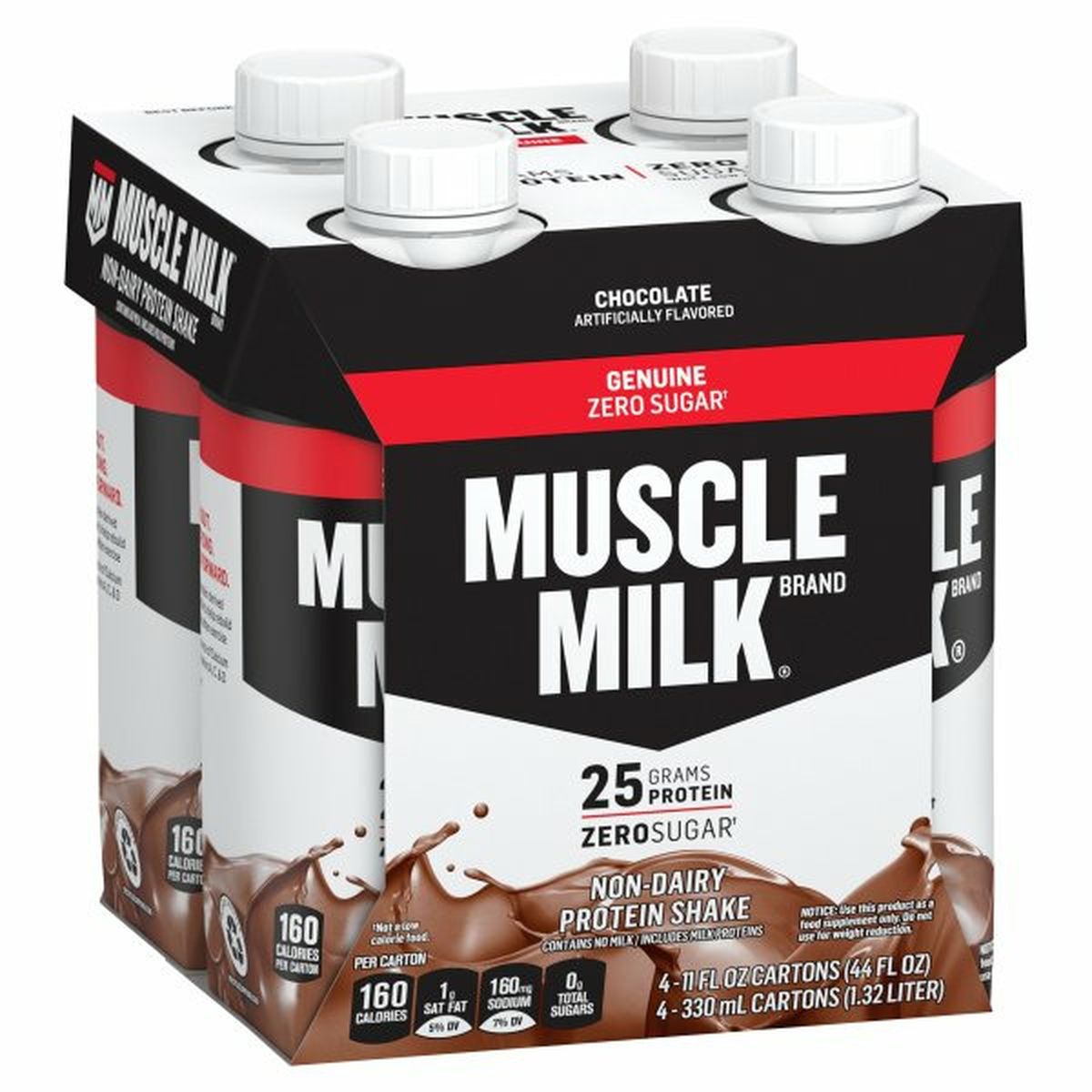 Calories in CytoSport Muscle Milk Genuine Protein Shake, Chocolate