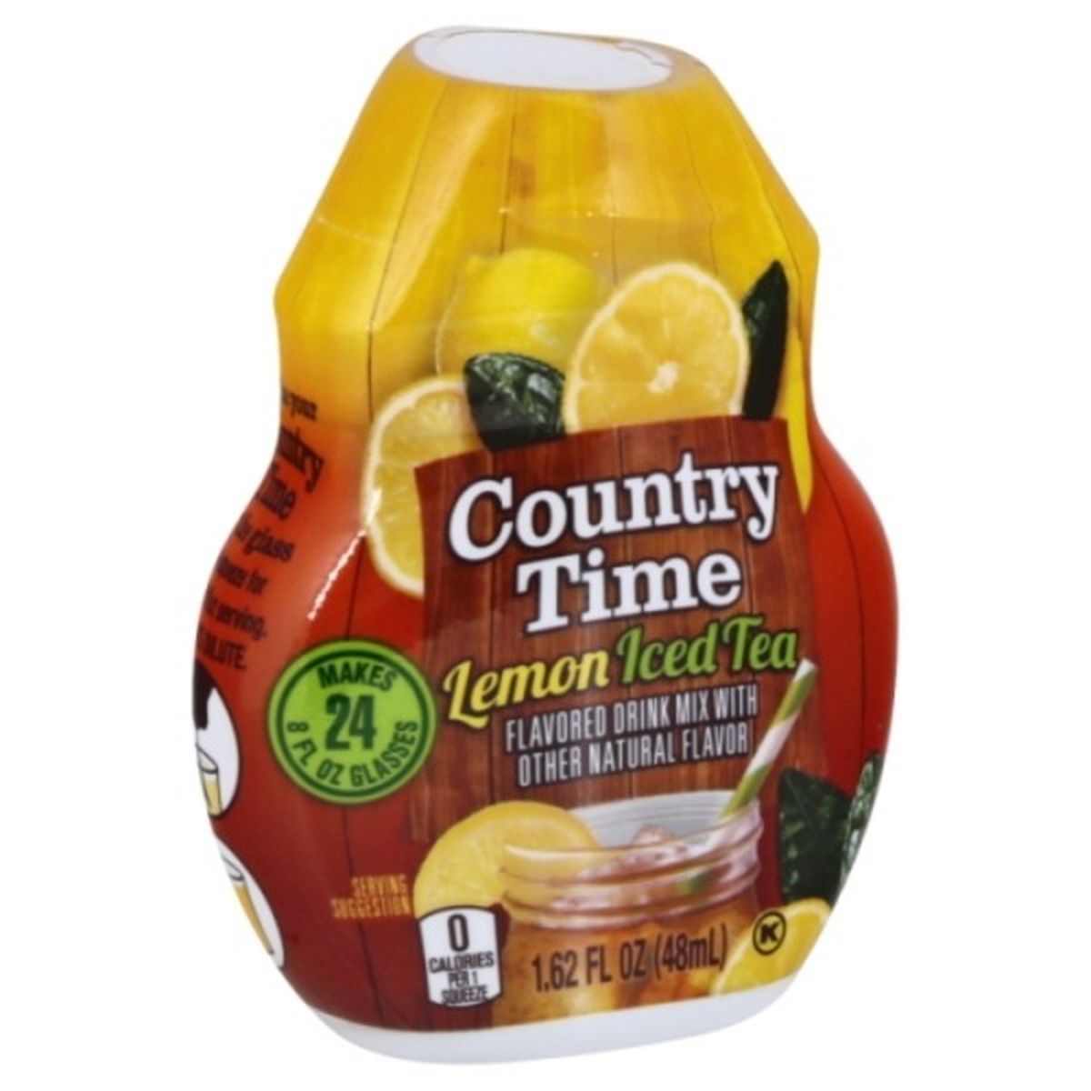 Calories in Country Time Drink Mix, Lemon Iced Tea