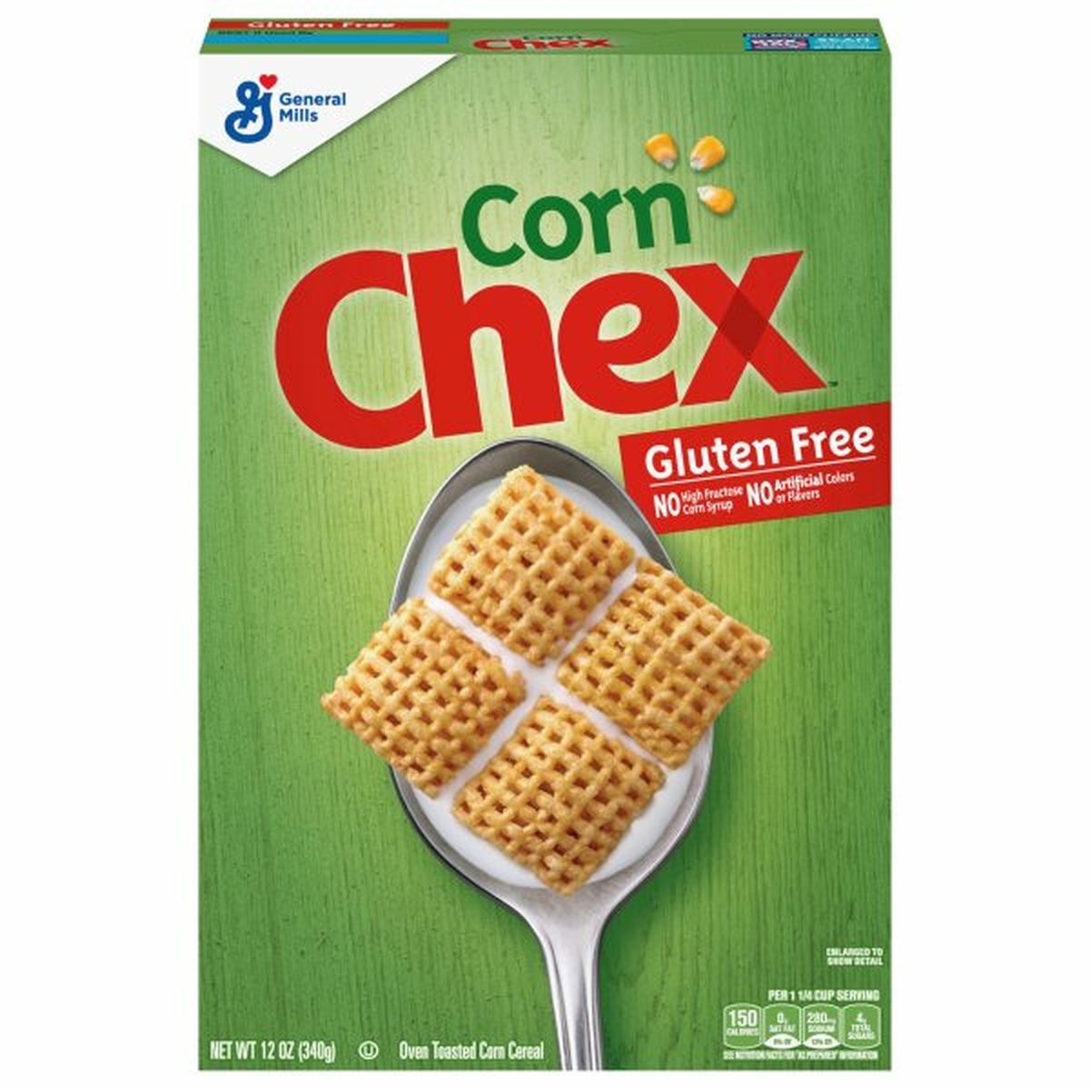 Calories in Chex Corn Cereal, Gluten Free