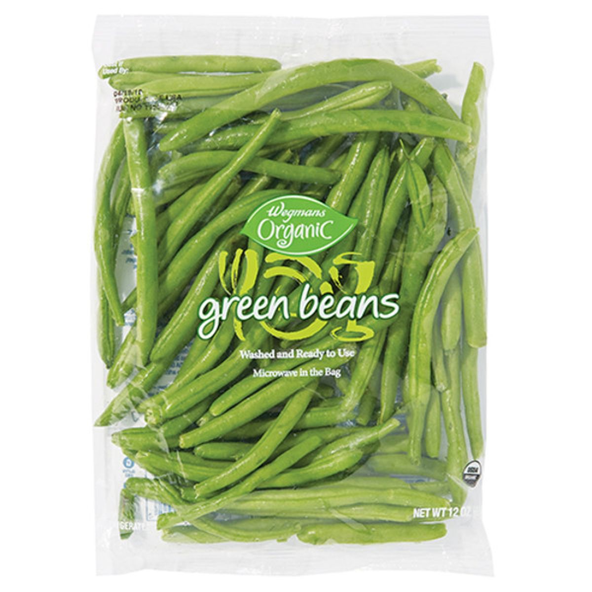 Calories in Wegmans Organic Green Beans
