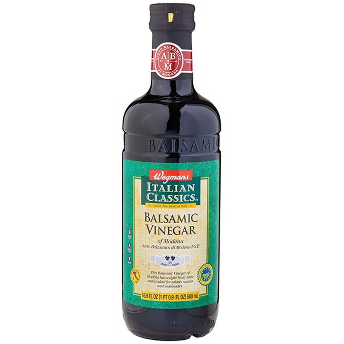Calories in Wegmans Italian Classics Balsamic Vinegar of Modena 