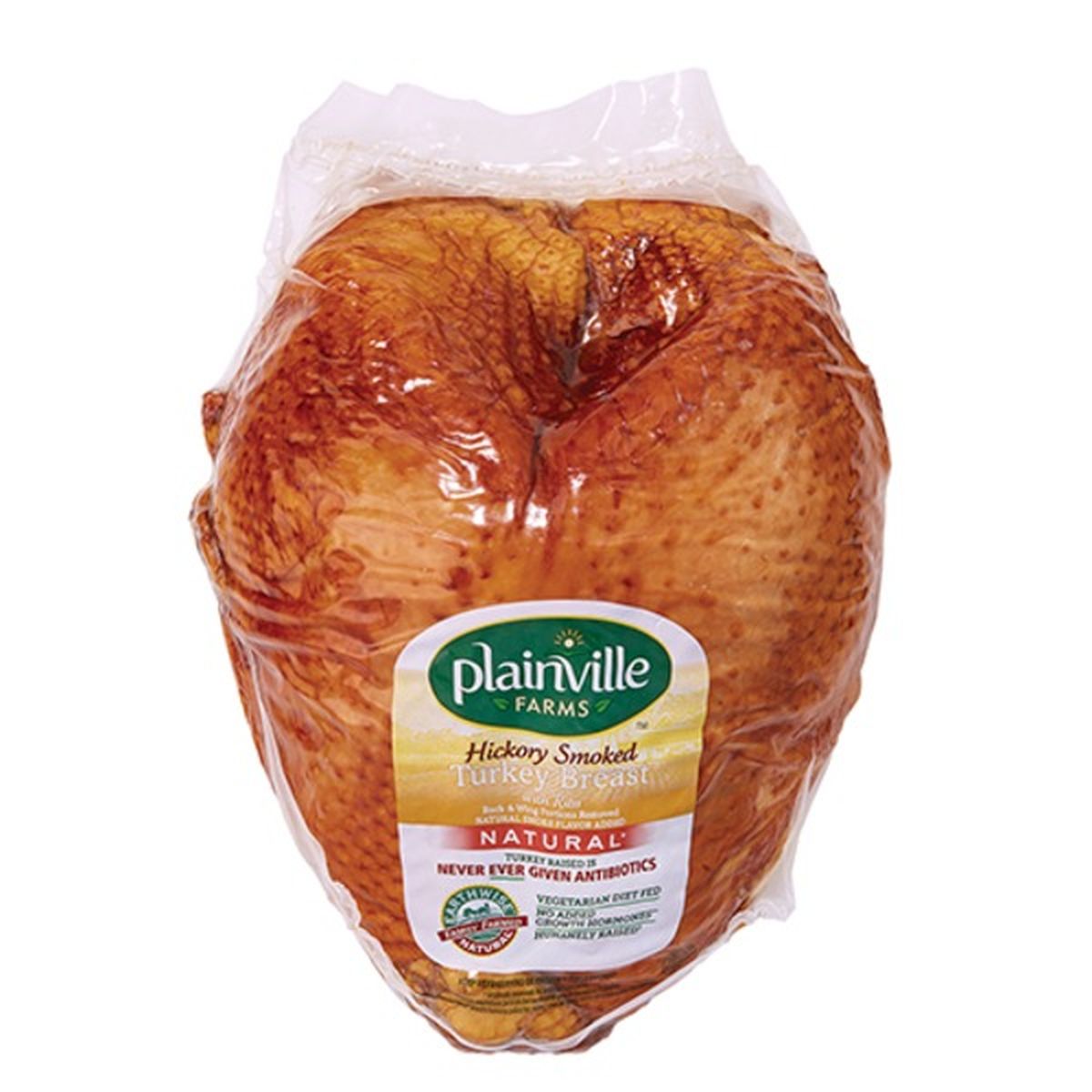 Calories in Plainville Farms Hickory Smoked Turkey Breast