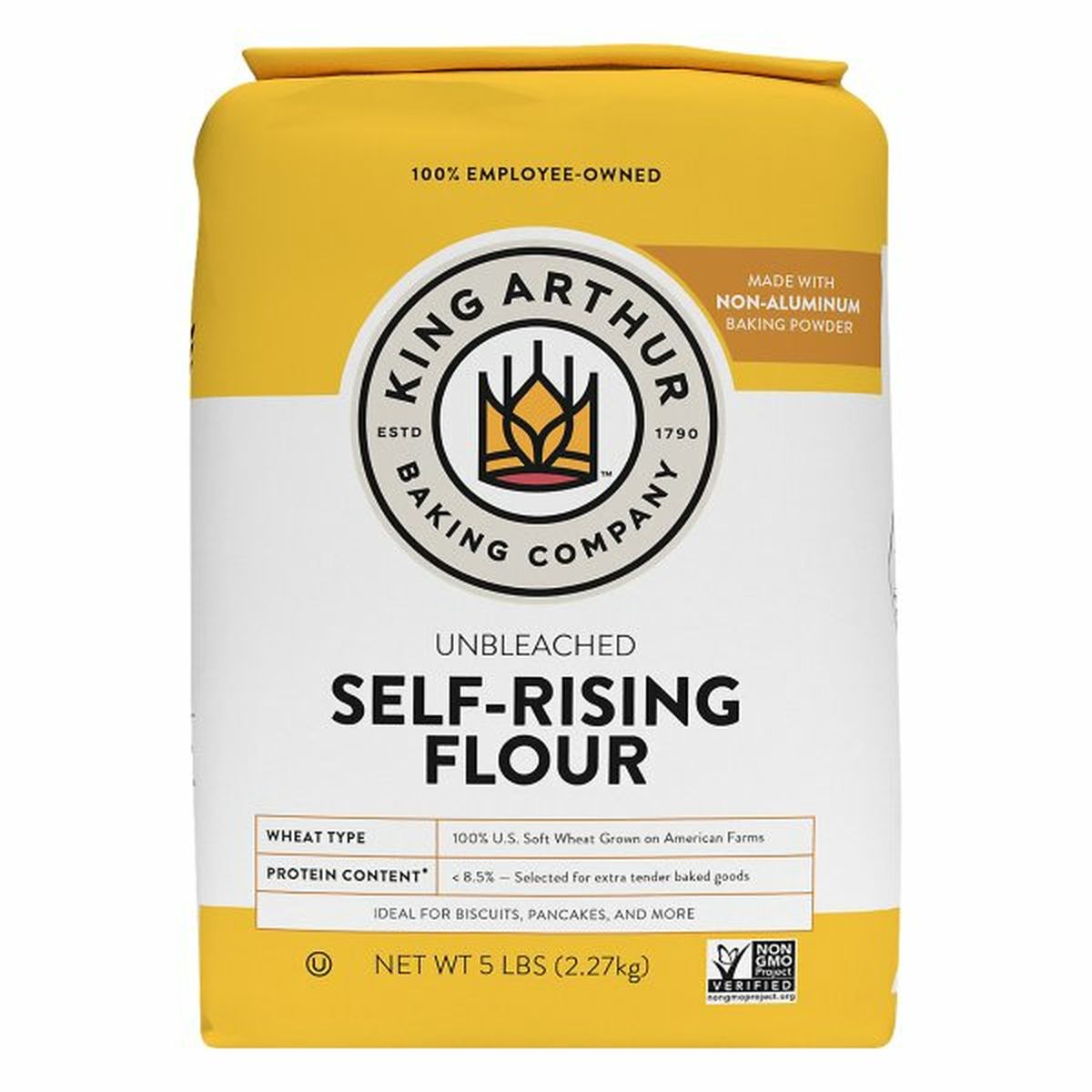 Calories in King Arthur Baking Company Self Rising Flour, Unbleached
