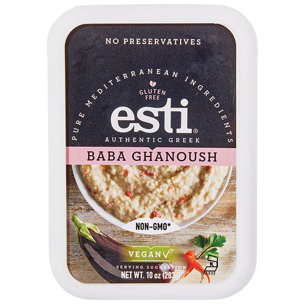Calories in Esti Foods Baba Ghanoush