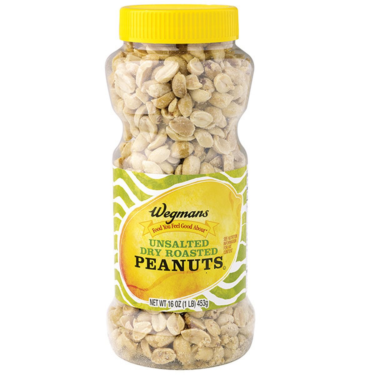 Calories in Wegmans Unsalted Dry Roasted Peanuts
