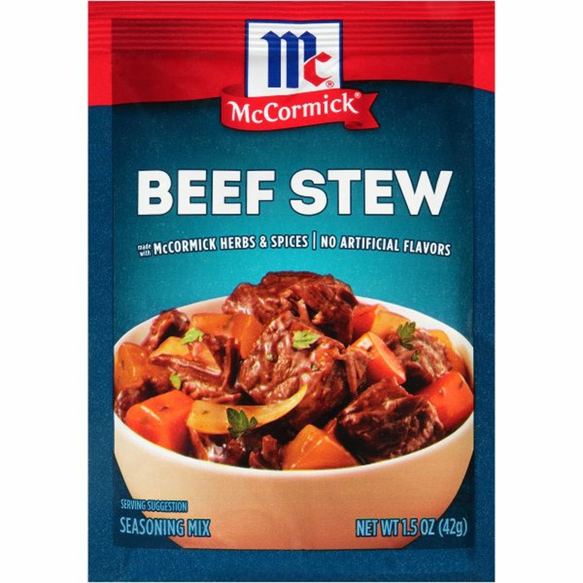 Calories in McCormicks  Classic Beef Stew Seasoning Mix Packet