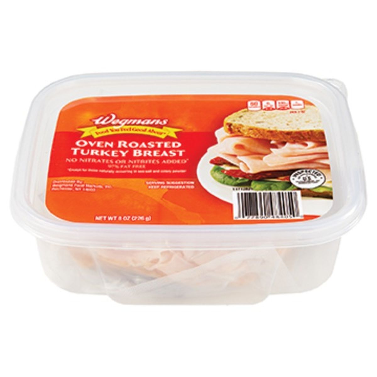 Calories in Wegmans Oven Roasted Turkey Breast