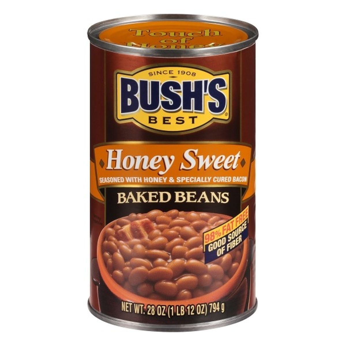 Calories in Bush's Best Baked Beans, Honey Sweet