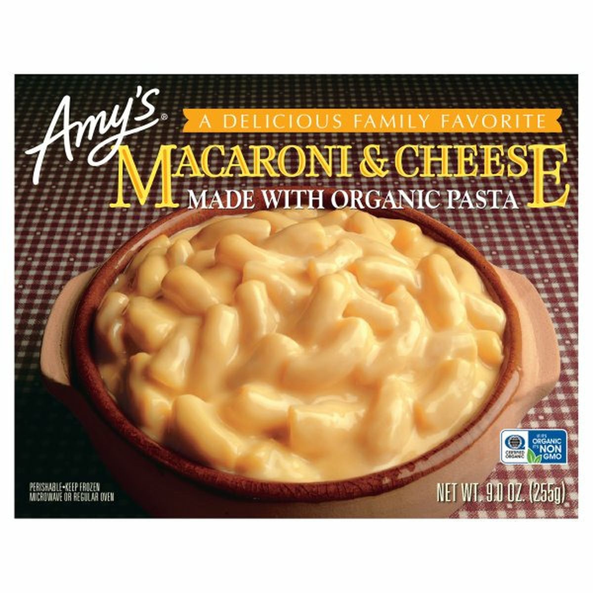 Calories in Amy's Kitchen Macaroni & Cheese
