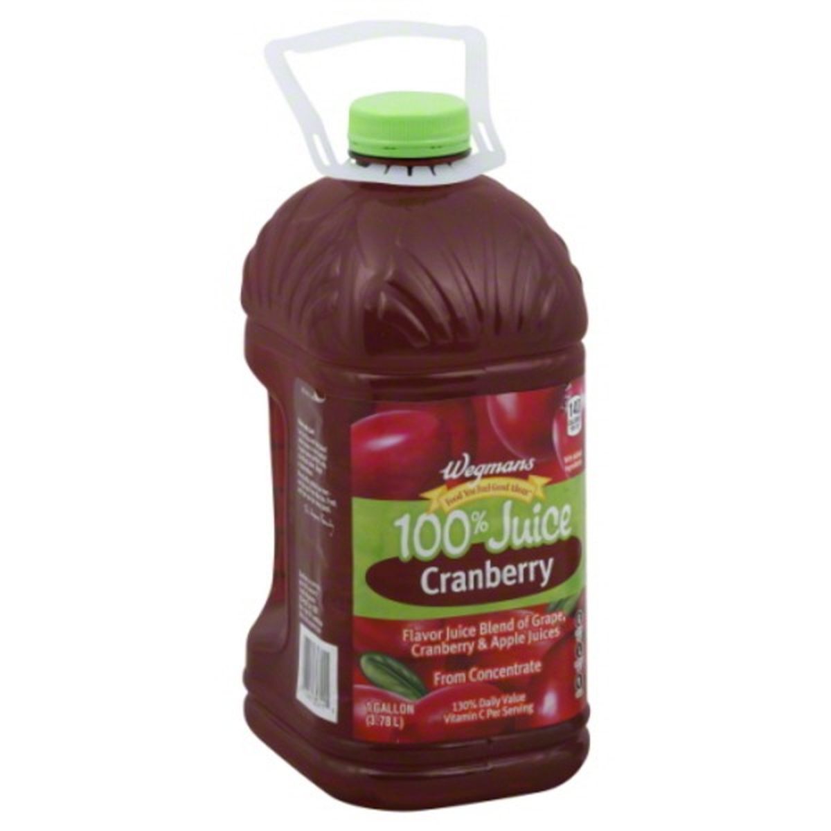 Calories in Wegmans 100% Juice, Cranberry
