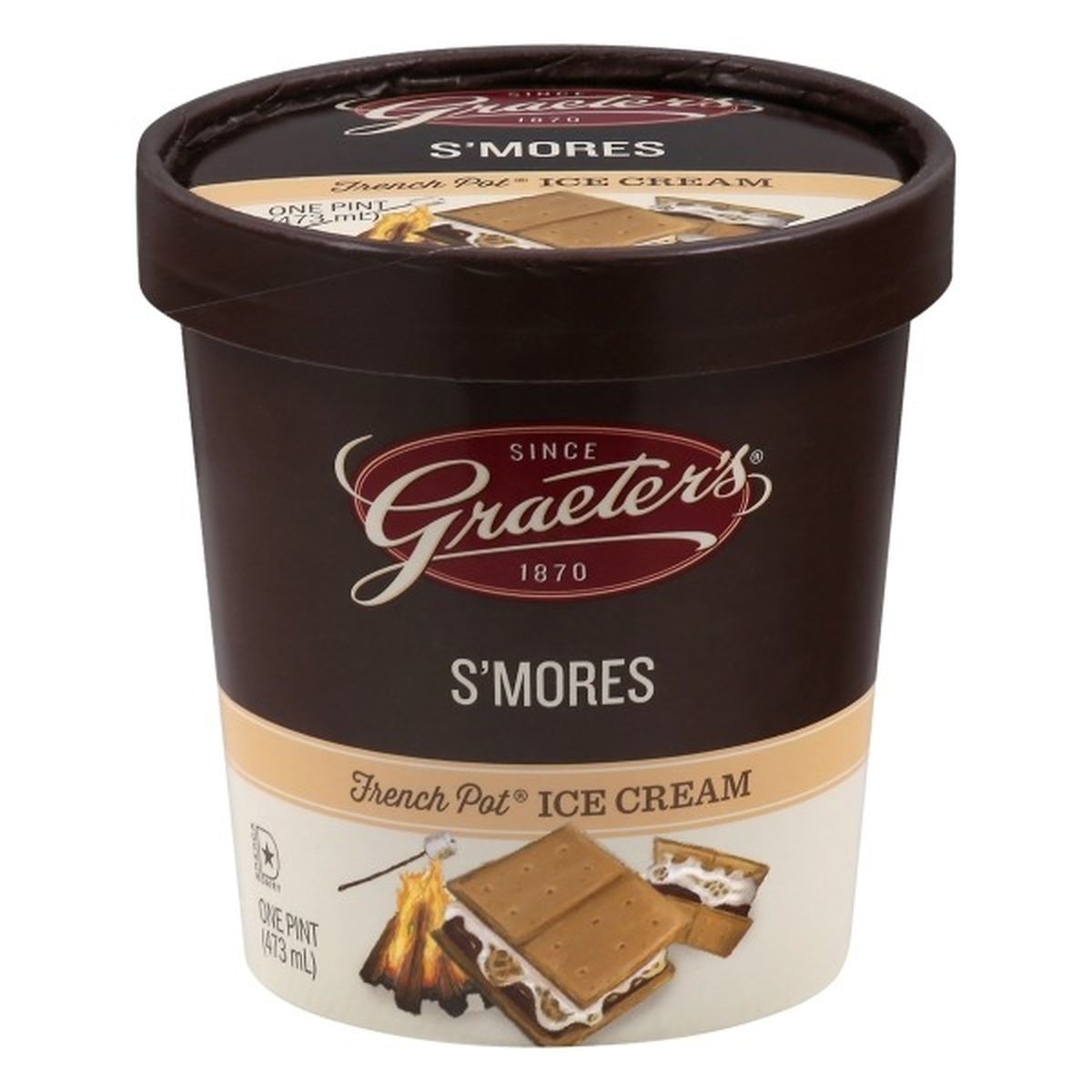Calories in Graeter's Ice Cream, French Pot, S'mores