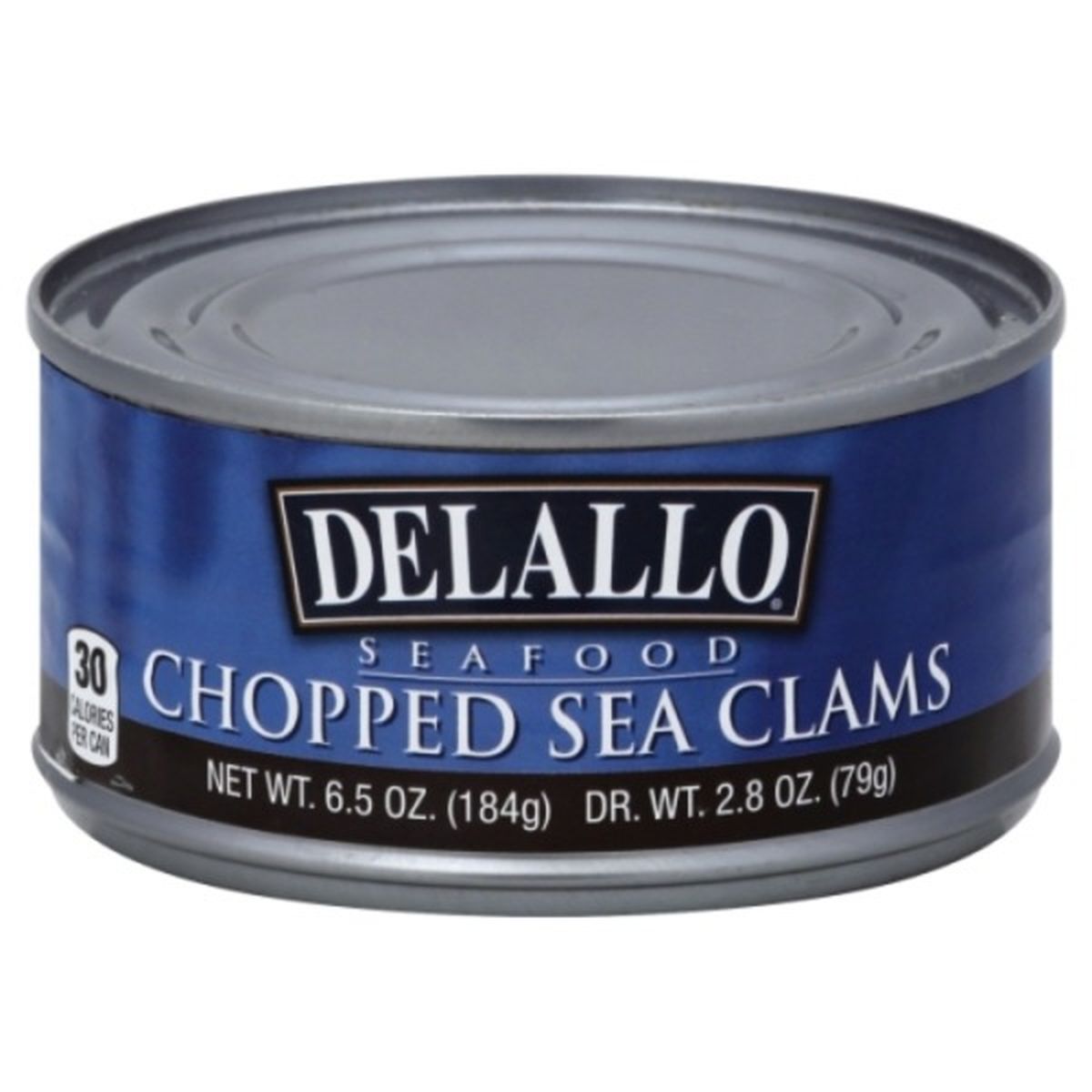 Calories in DeLallo Sea Clams, Chopped