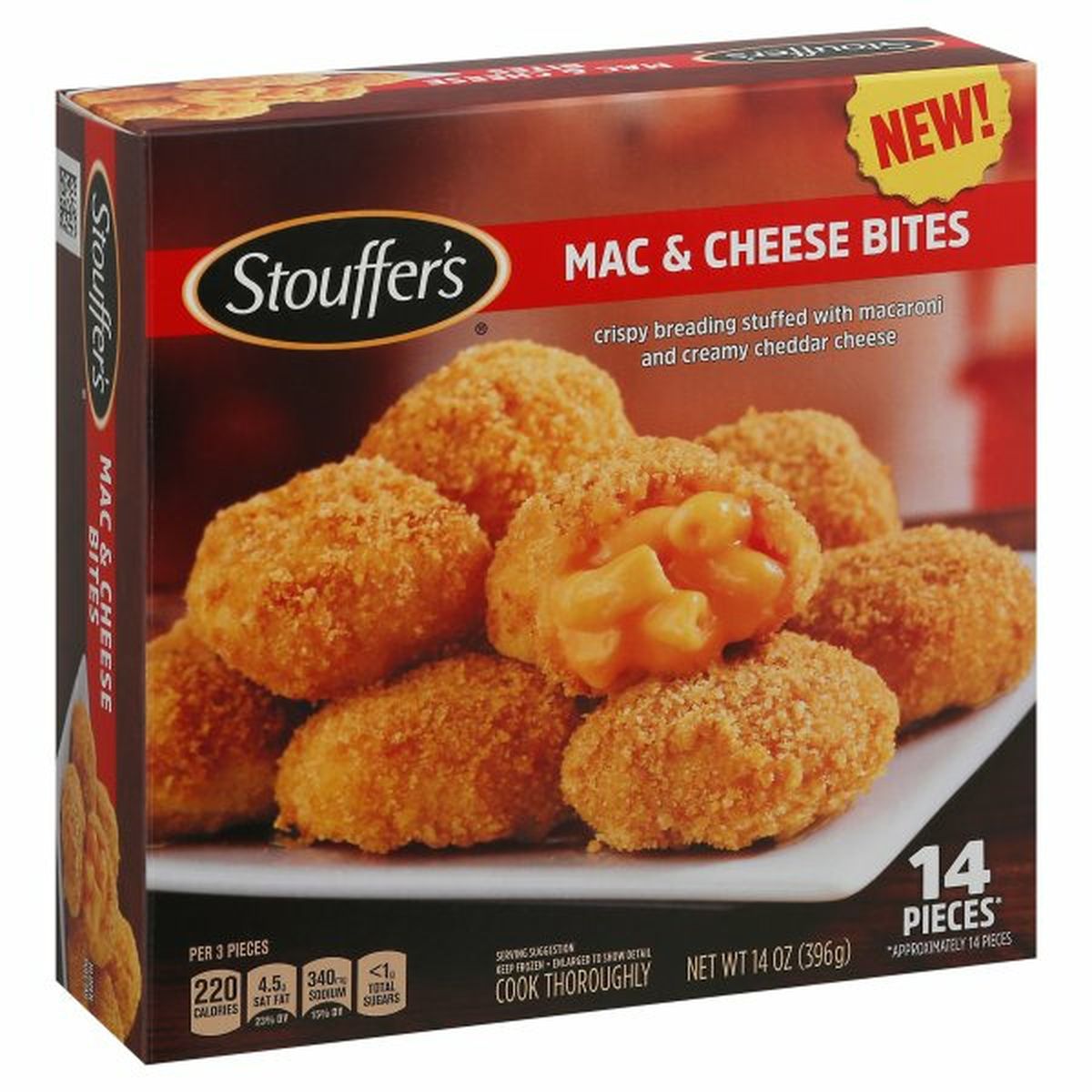 Calories in Stouffer's Mac & Cheese Bites, Box