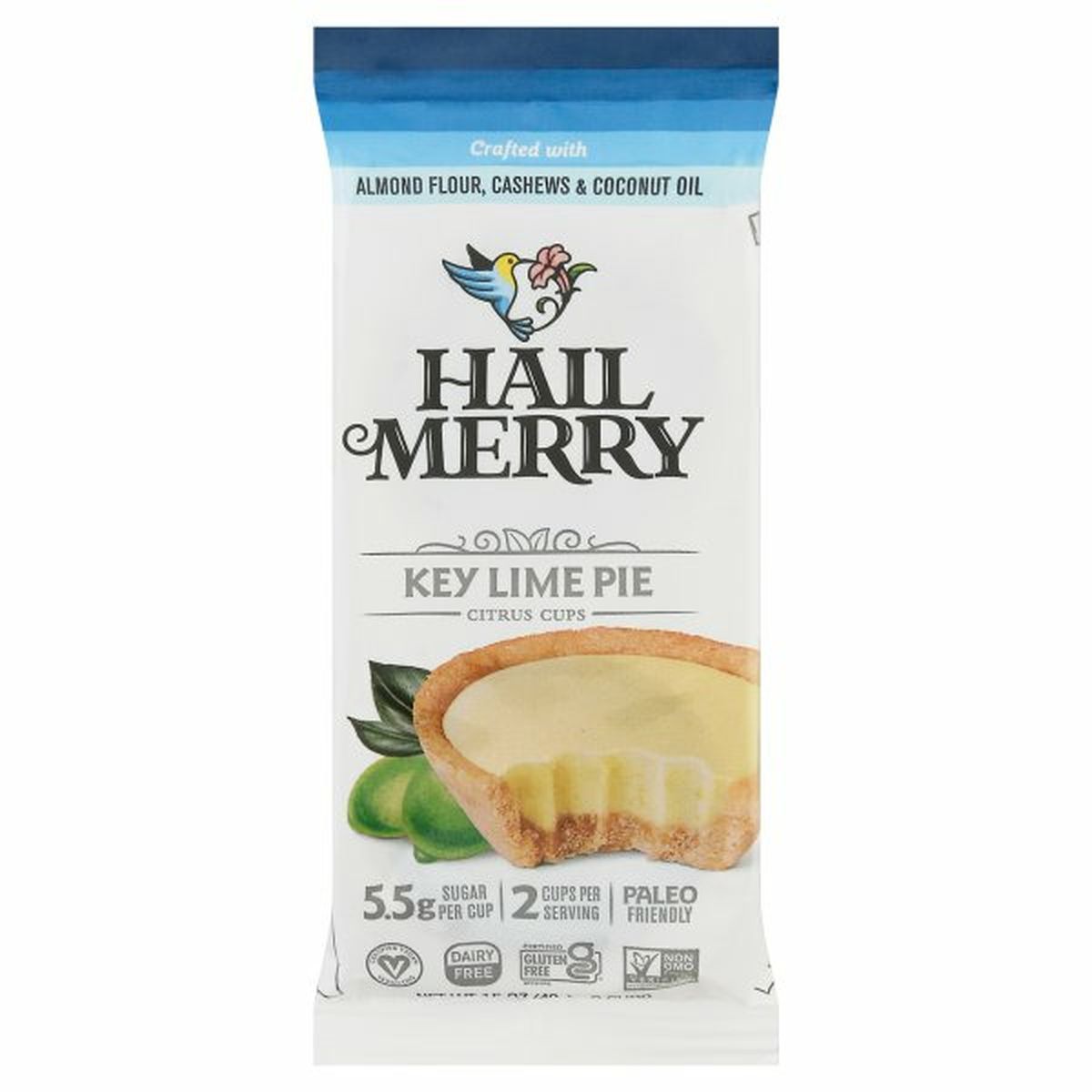 Calories in Hail Merry Key Lime Pie Cups
