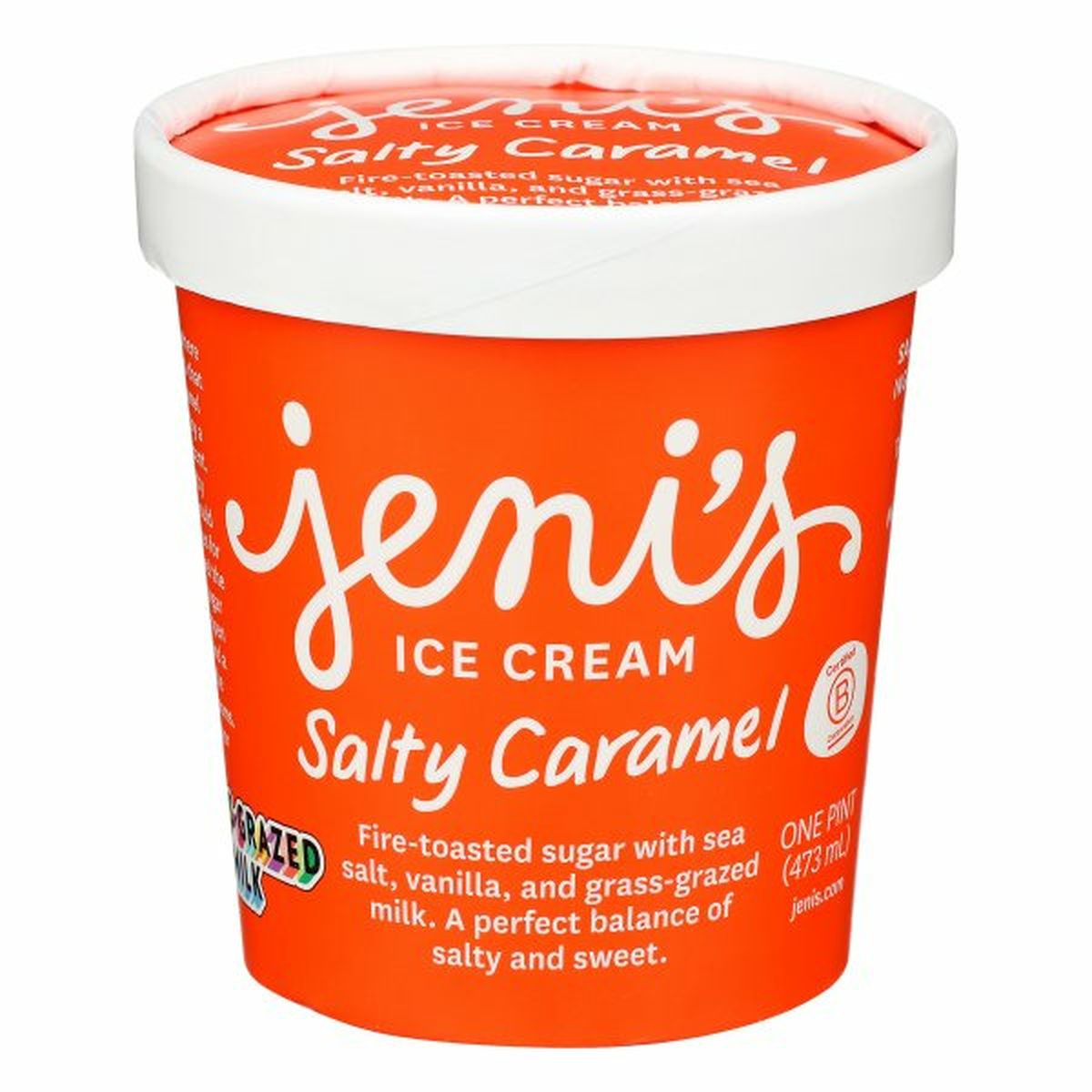 Calories in Jeni's Ice Cream, Salty Caramel