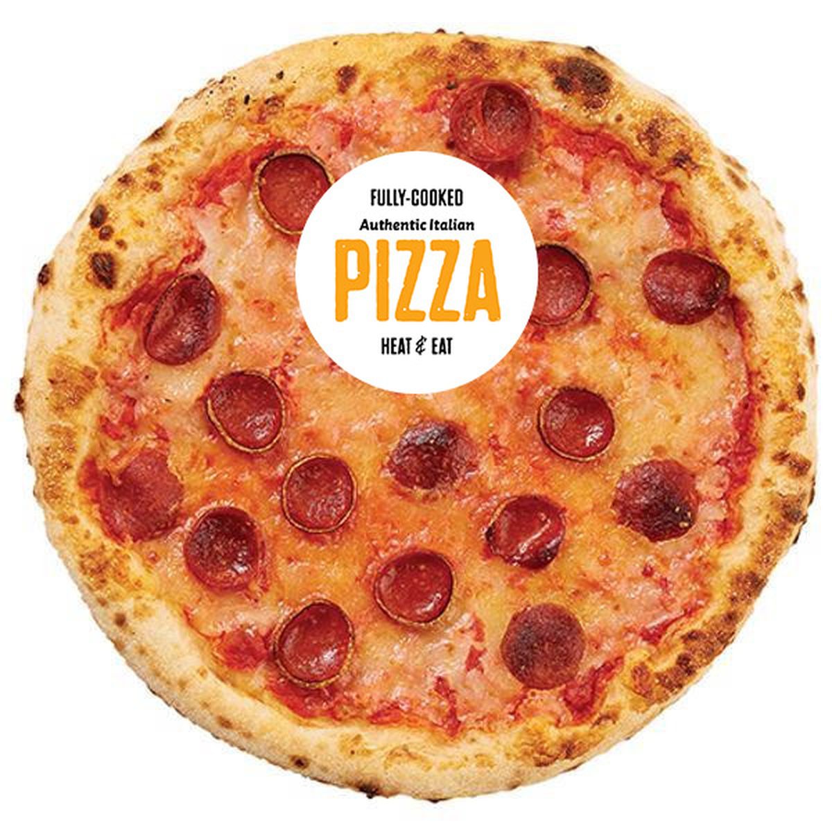 Calories in Wegmans Fully Cooked Pepperoni Pizza, Medium