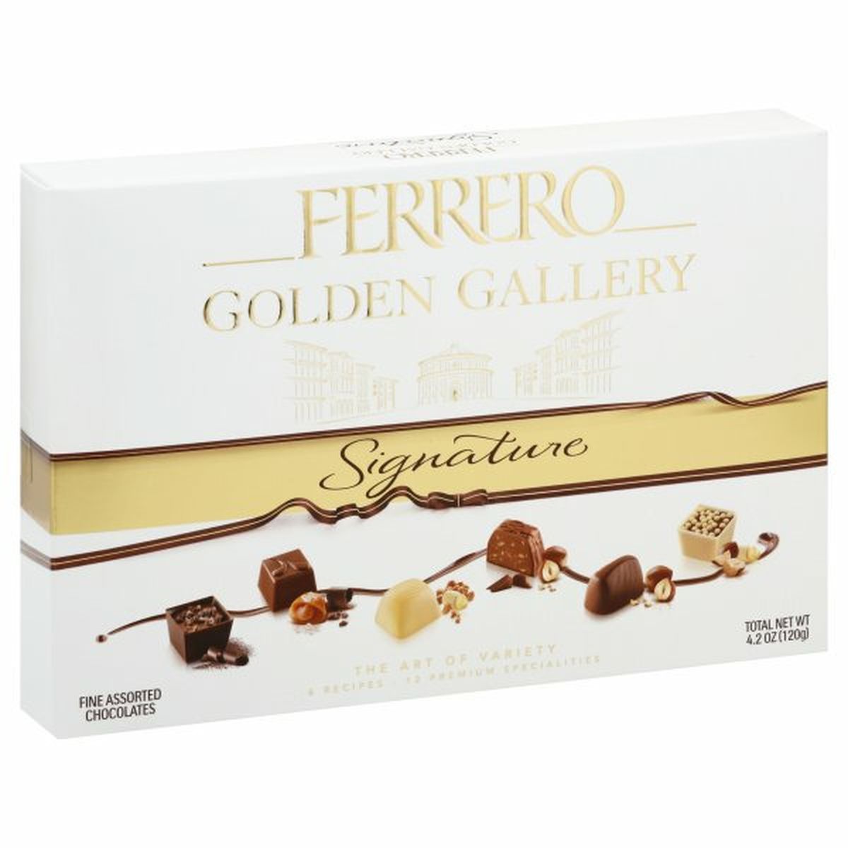 Calories in Ferrero Golden Gallery Chocolates, Fine Assorted, Signature