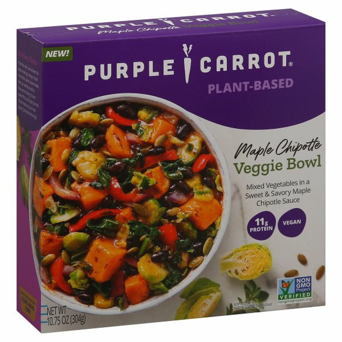 Calories in 0i Veggie Bowl, Maple Chipotle, Plant-Based
