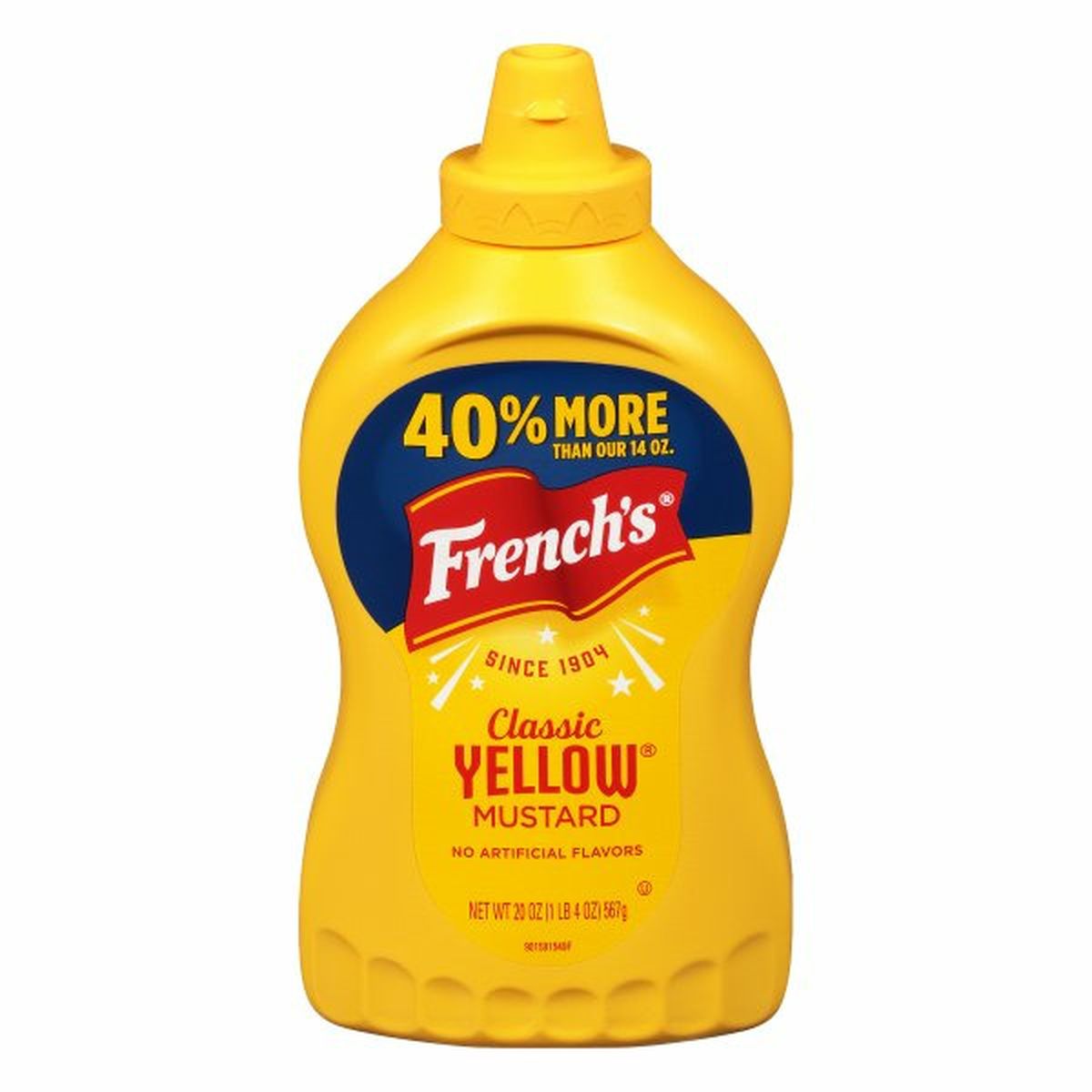 Calories in French'ss  Mustard, Yellow, Classic