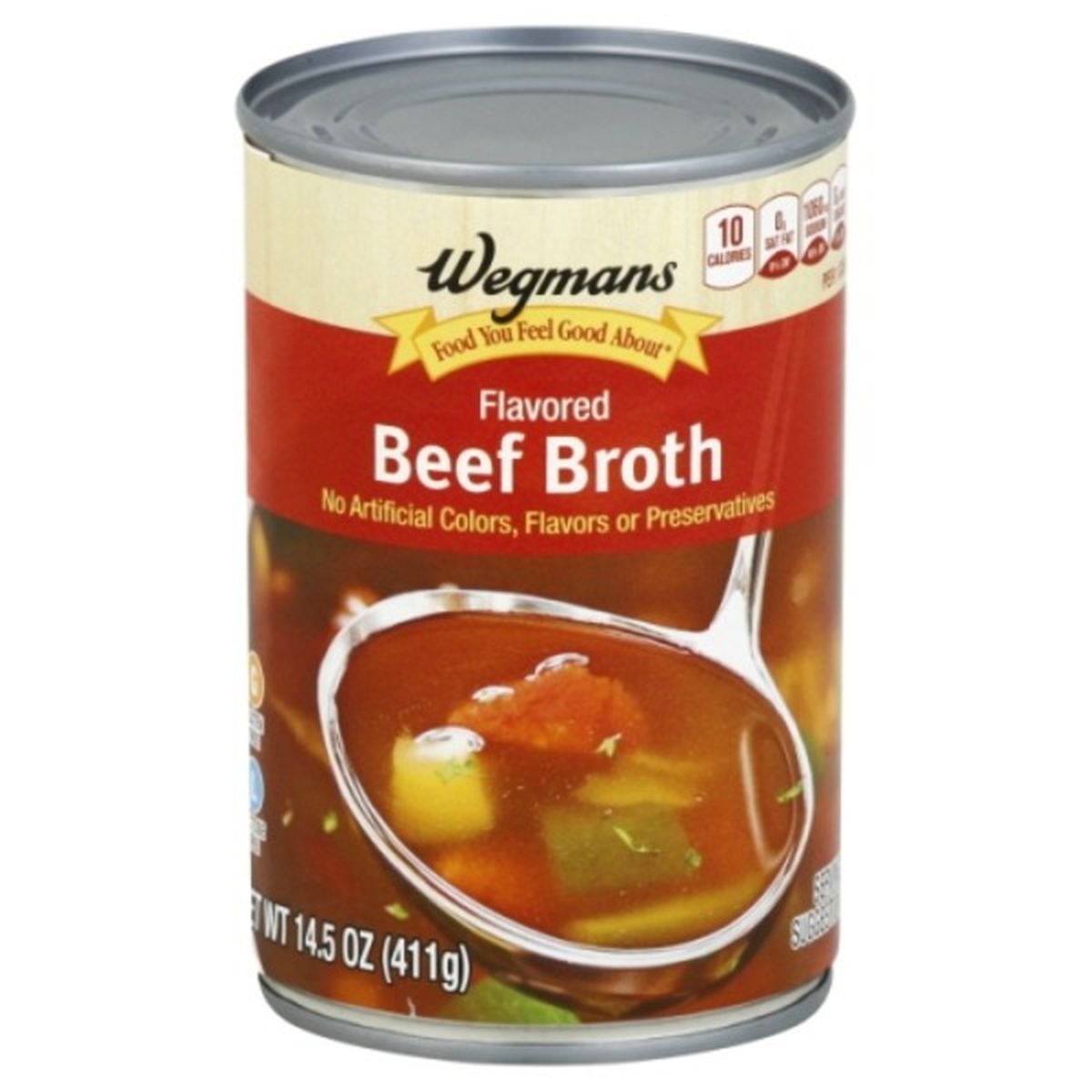 Calories in Wegmans Canned Beef Broth