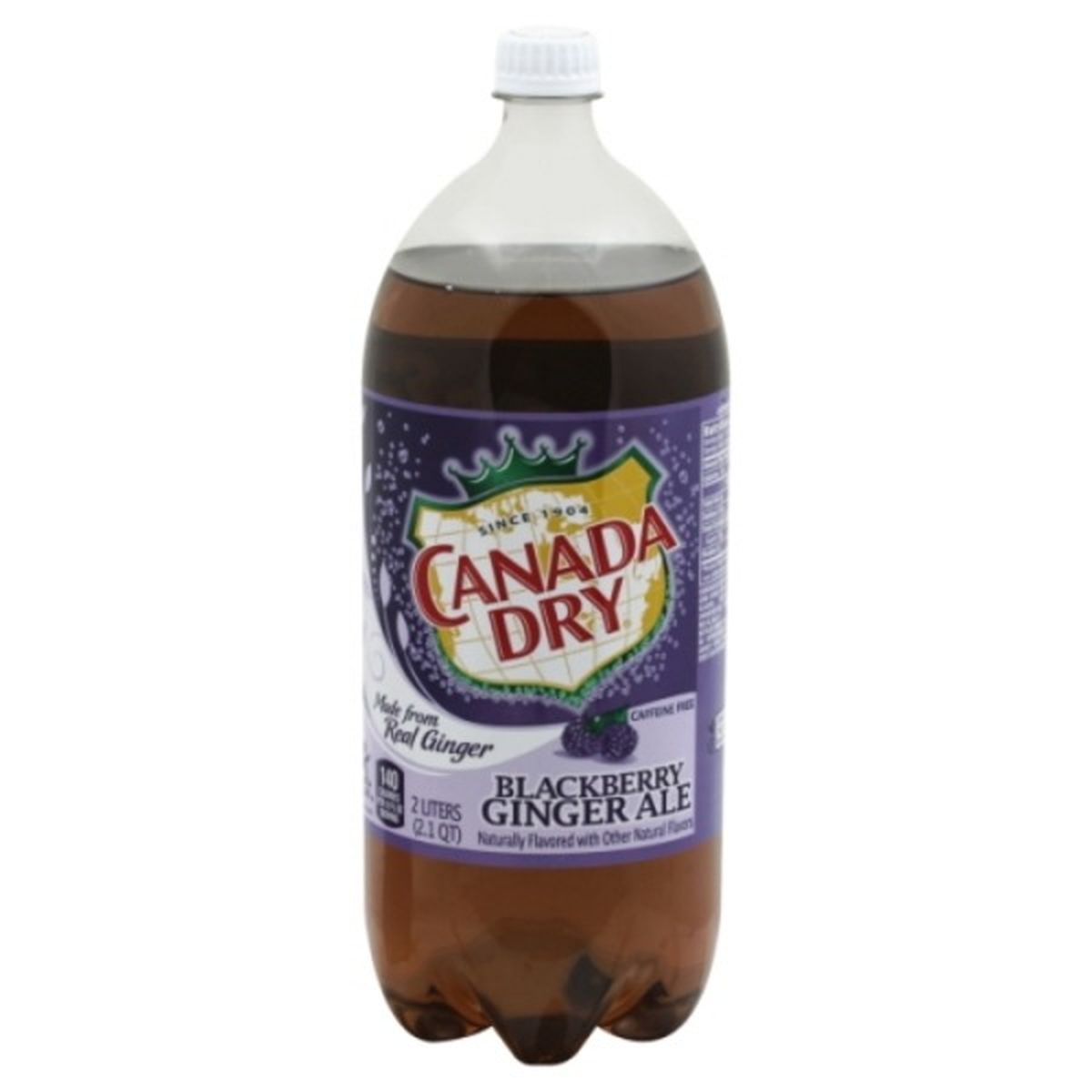 Calories in Canada Dry Ale, Ginger, Blackberry
