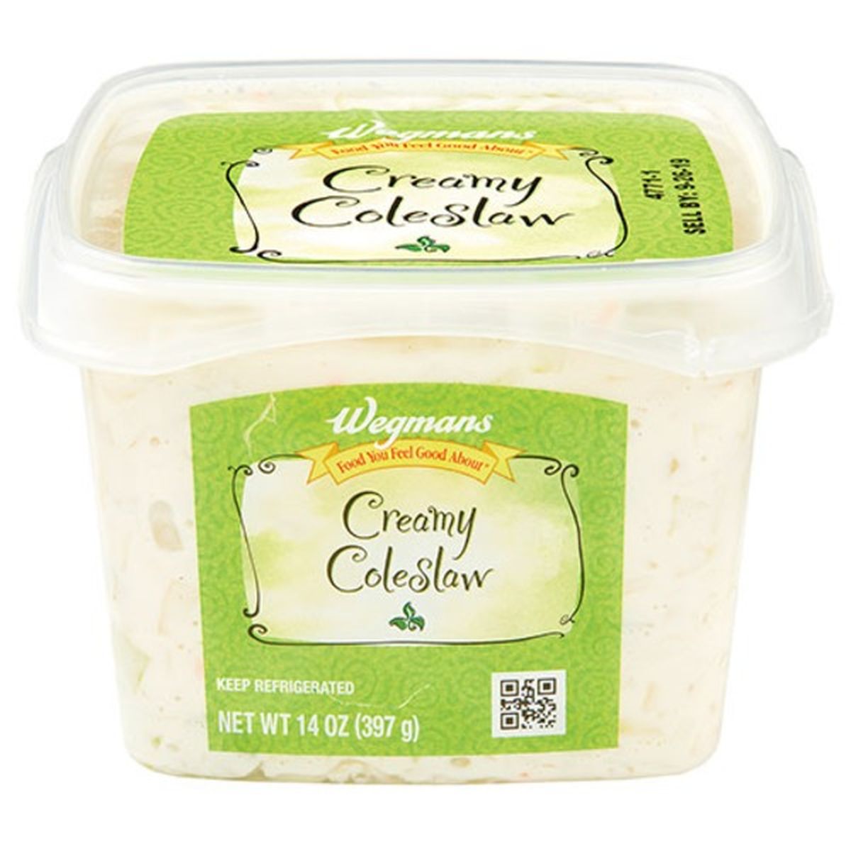 Calories in Wegmans Creamy Coleslaw