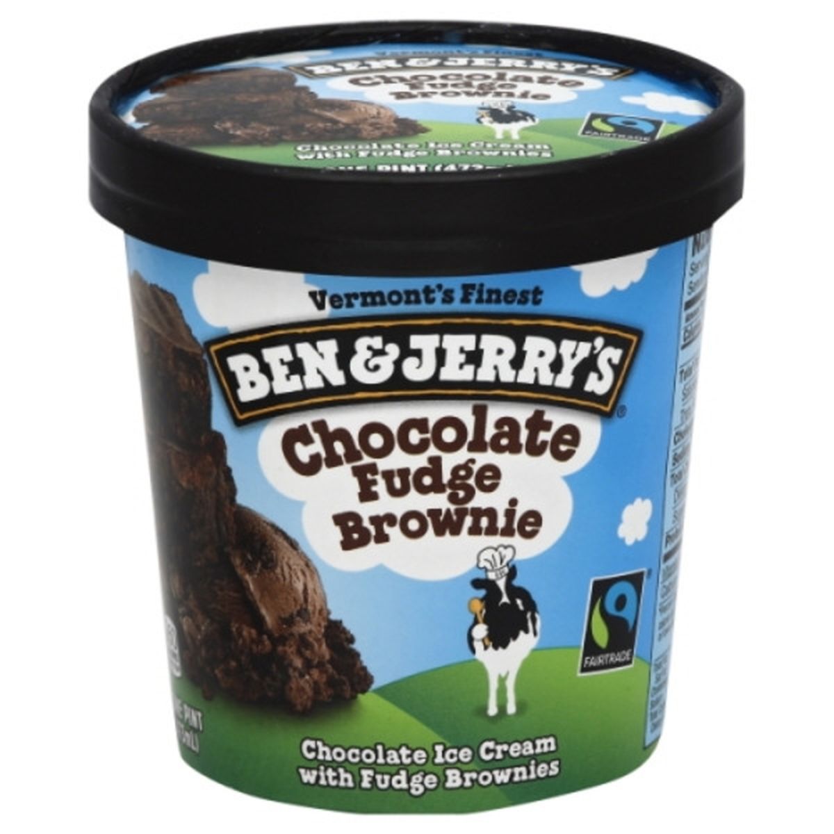Calories in Ben & Jerry's Ice Cream, Chocolate Fudge Brownie