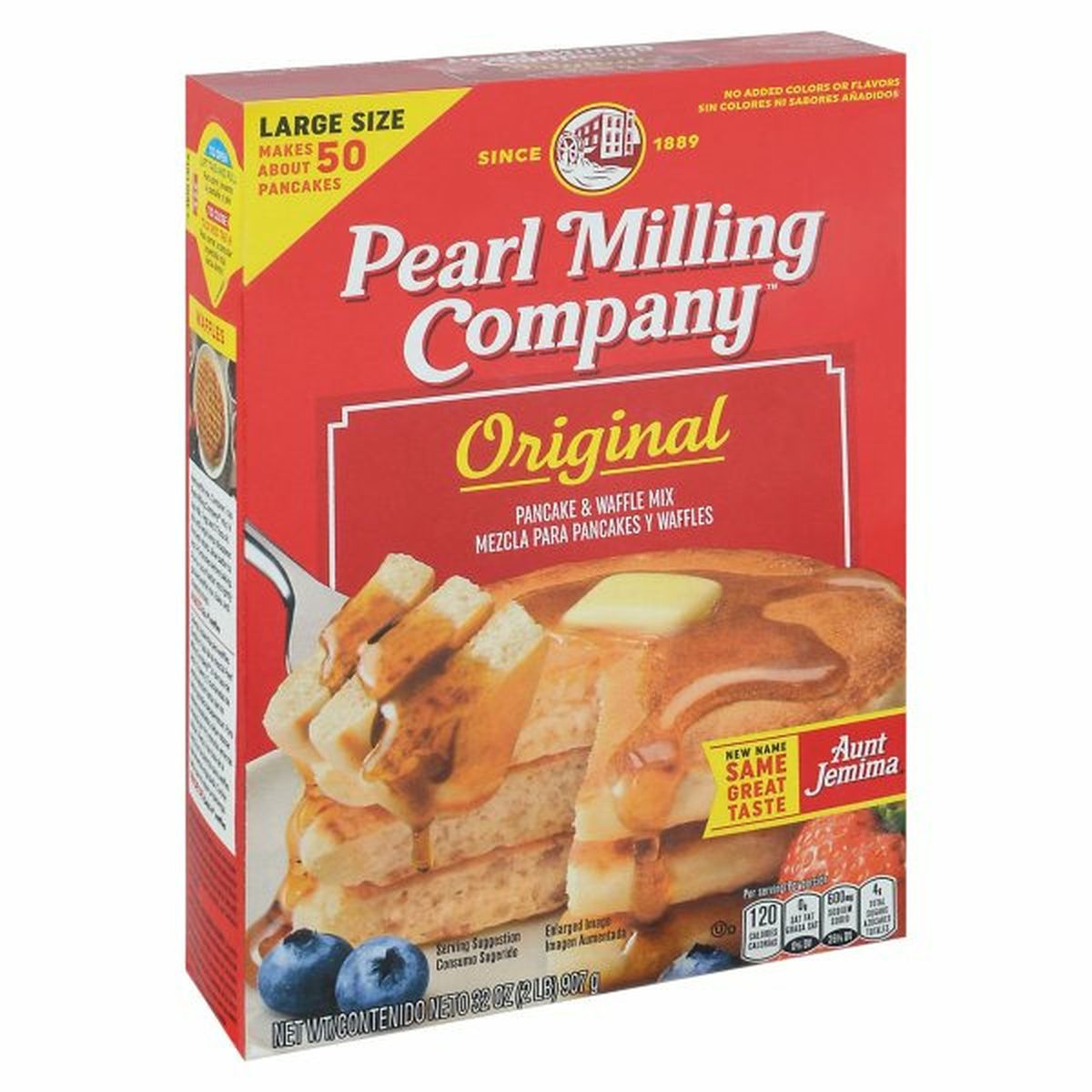 Calories in Pearl Milling Company Pancake & Waffle Mix, Original