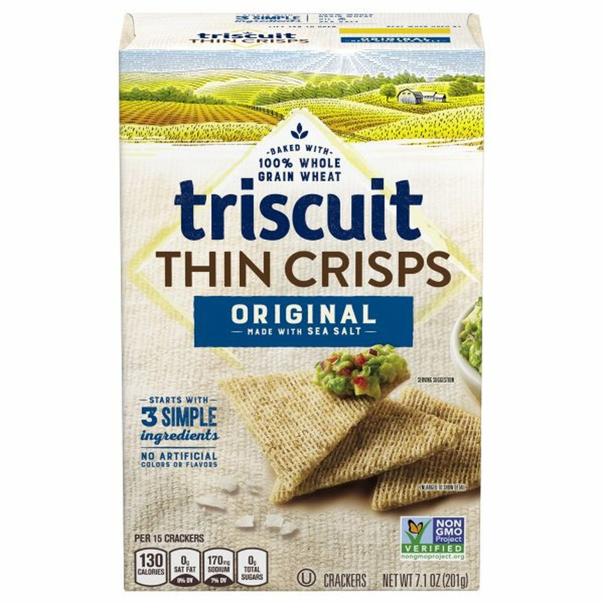 Calories in Triscuit Crackers, Original, Thin Crisps
