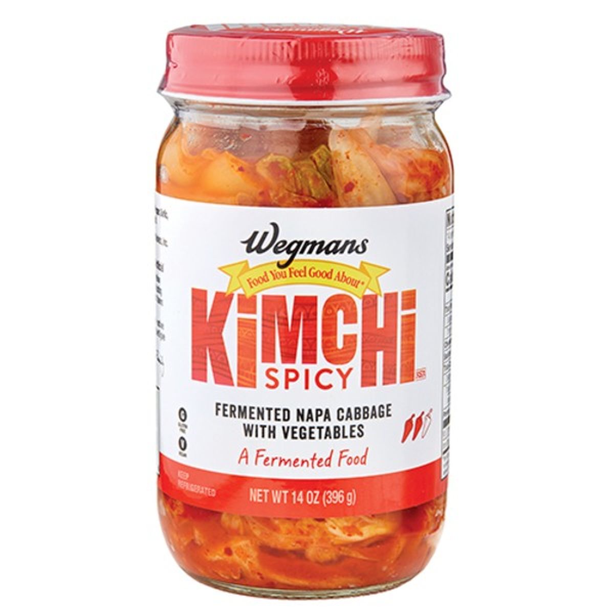 Calories in Wegmans Spicy Kimchi