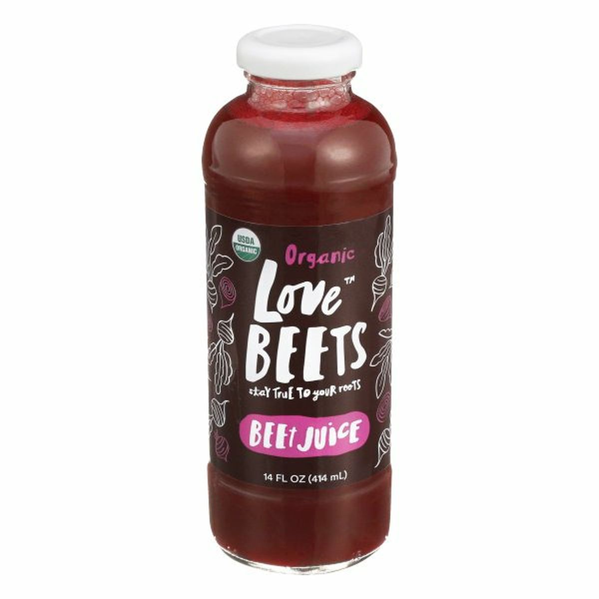 Calories in Love Beets Beet Juice, Organic