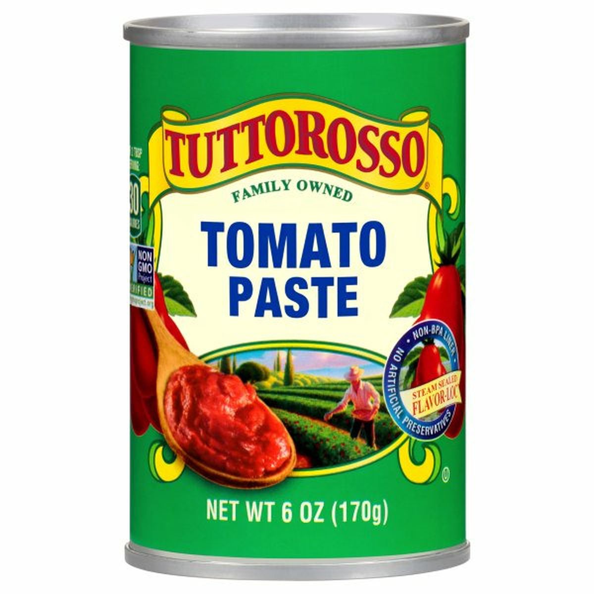 Calories in Tuttorosso Tomatoes Tomato Paste