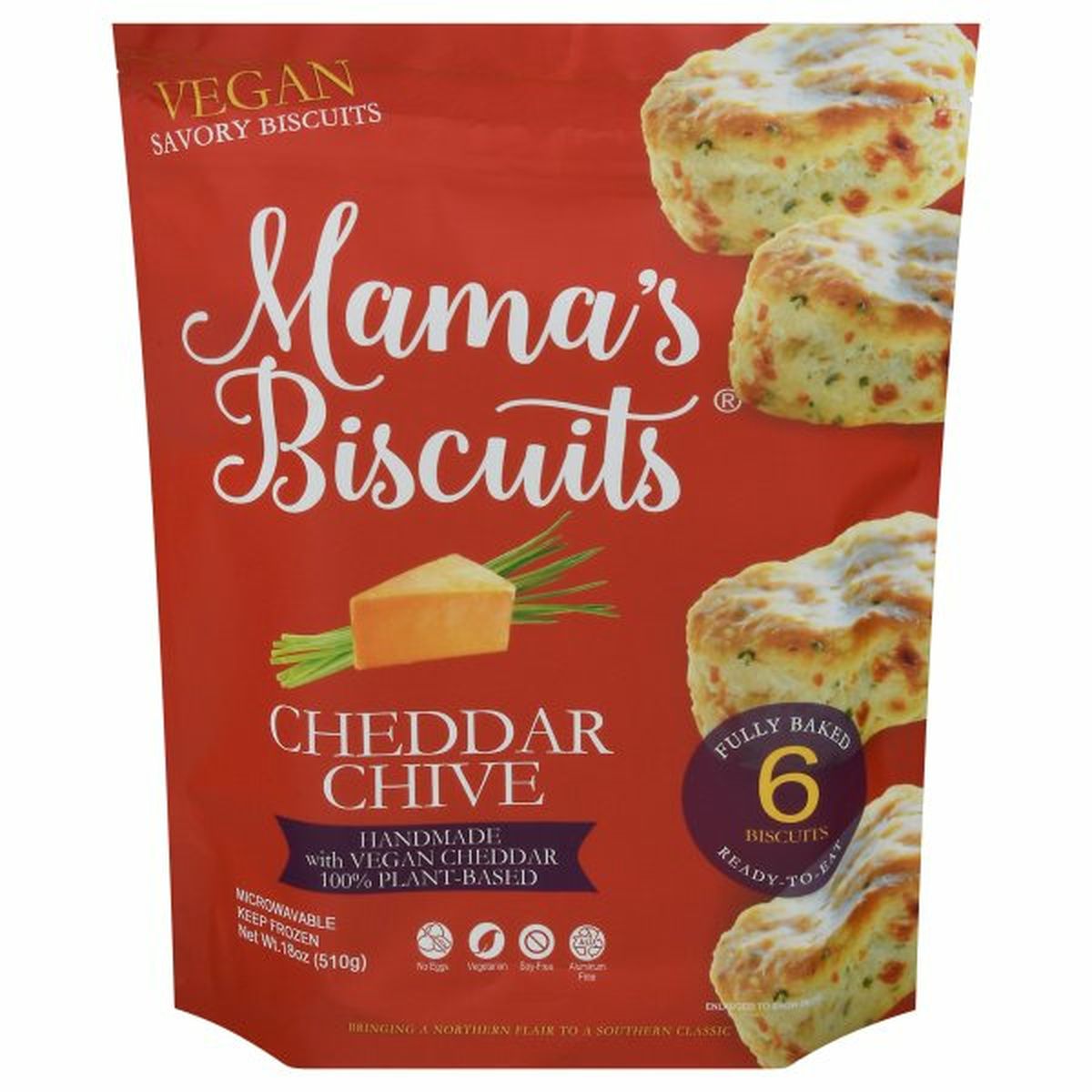 Calories in Mama's Biscuits Biscuits, Cheddar Chive