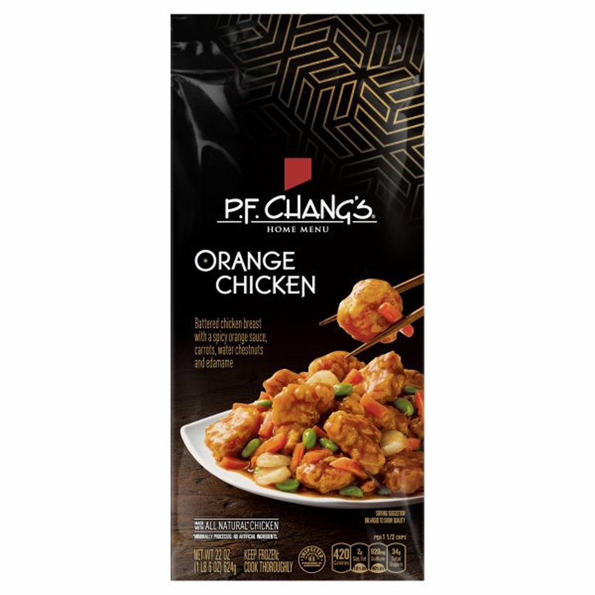 Calories in P.F. Chang's Orange Chicken