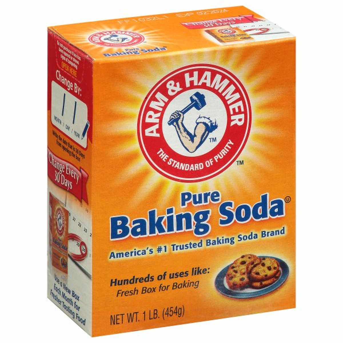 Calories in Arm & Hammer Baking Soda, Pure