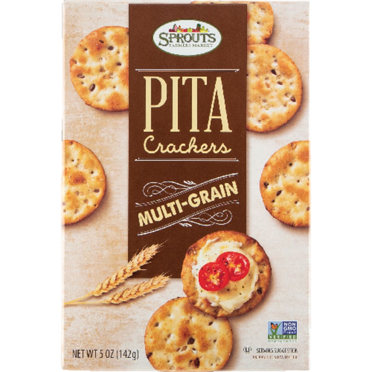 Sprouts Multi-Grain Pita Crackers | Fig App